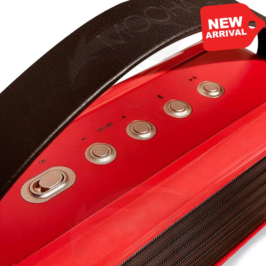 Divoom Mocha Portable Bluetooth Speaker 360* Surround Sound - Red Divoom Mocha Portable Bluetooth Speaker 360* Surround Sound - Red